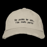 Cap - Perto embroidered hats