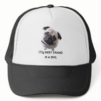 Cap “pug " hat