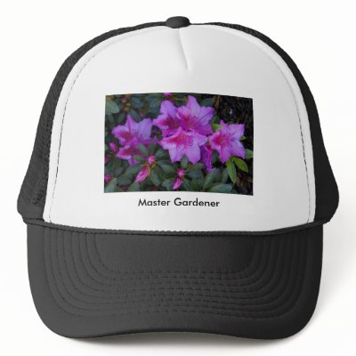 Cap, "Purple Azalea," Mesh Hats by Florabunda