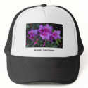 Cap, "Purple Azalea," hats by Florabunda Cap, "Purple Azalea," hats