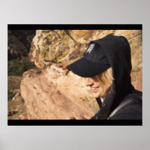Cap & Smile Poster