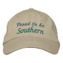 Cap - Southern Pride embroidered hats by sharonrhea Cap - Southern Pride embroidered hats