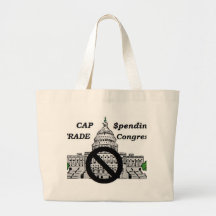 Cap Spending  &  Trade Congress Tote Bags
