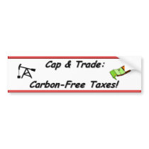 CapAndTrade Bumper Sticker