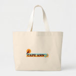 Cape Ann - Beach Design. Canvas Bag