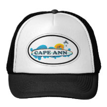 Cape Ann - Oval Design. Mesh Hats