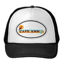 Cape Ann - Oval Design. Trucker Hat
