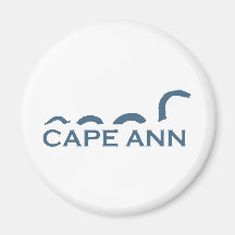 Cape Ann. Refrigerator Magnet