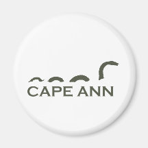 Cape Ann - Serpent Design. Magnets