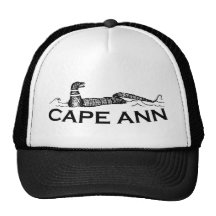 Cape Ann - Serpent Design. Trucker Hats