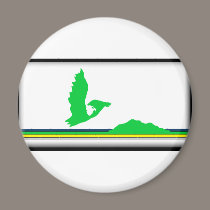 Cape Breton Island Flag magnets