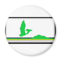 Cape Breton Island Flag magnets