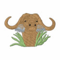 Cape Buffalo embroidered shirts by ZazzleEmbroidery Cape Buffalo embroidered shirts