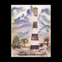 cape canaveral lighthouse, Cape Canaveral Light... postcards