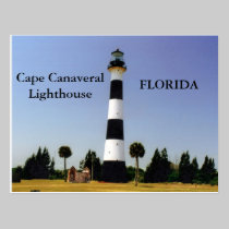 Cape Canaveral Lighthouse, Florida Postcard postcards