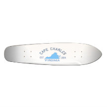 Cape Charles. Custom Skate Board