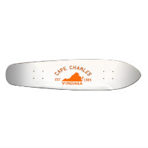 Cape Charles. Skateboard Deck