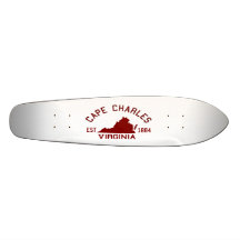 Cape Charles. Skateboard Deck