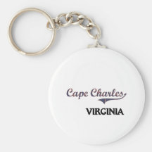 Cape Charles Virginia City Classic Key Chain