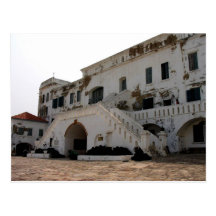 cape coast castle postcard