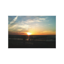 Cape Cod Bay Sunset Canvas Print