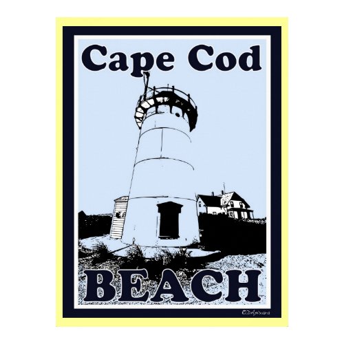 Cape Cod Beach Poster print