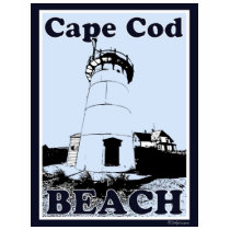 Cape Cod Beach Poster t-shirts