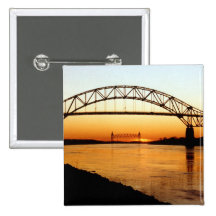 Cape Cod Bourne Bridge Buttons