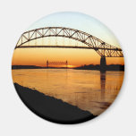 Cape Cod Bourne Bridge Fridge Magnets
