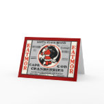 Cape Cod Cranberry Santa Greeting Cards