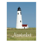 Cape Cod Mass Nantucket  Lighthouse Post Card