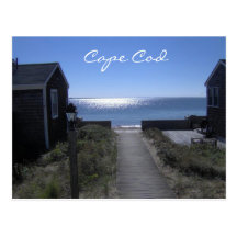 Cape Cod Massachusetts at Dusk Postcard