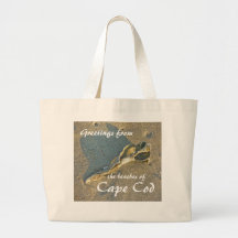 Cape Cod Massachusetts - Shell & Surf Bags