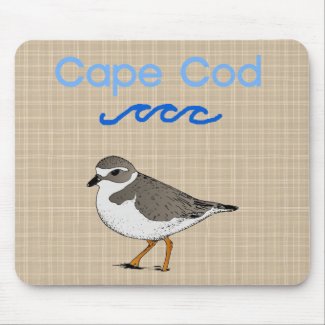 Cape Cod Piping Plover Mousepad mousepad