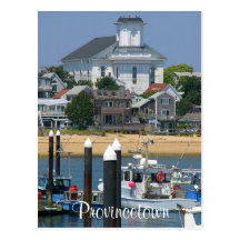 Cape Cod Provincetown Massachusetts Post Card