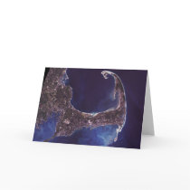 Cape Cod Satellite Photograph Cards