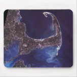 Cape Cod Satellite Photograph Mouse Pads