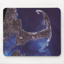Cape Cod Satellite Photograph Mouse Pads