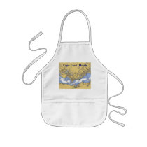 Cape Coral, Florida Nautical Harbor chart apron