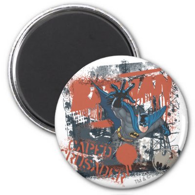 Cape Crusader Collage magnets