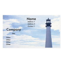 Cape Florida Lighthouse Business Card