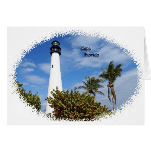 Cape Florida Lighthouse card