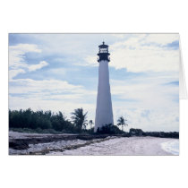 Cape Florida Lighthouse Greeting Card