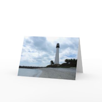 Cape Florida Lighthouse card