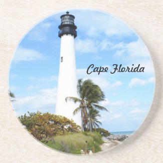 Cape Florida Lighthouse coaster