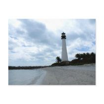Cape Florida Lighthouse Post Card