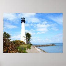 Cape Florida Lighthouse Posters