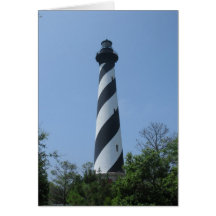 Cape Hatteras Light House Greeting Cards