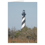 Cape Hatteras Lighthouse Above Wetlands Note Card