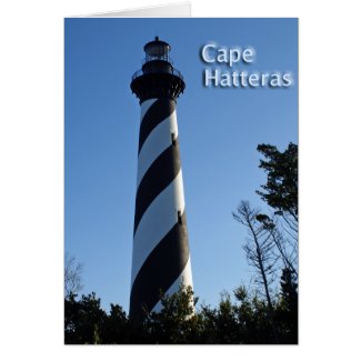 Cape Hatteras Lighthouse card